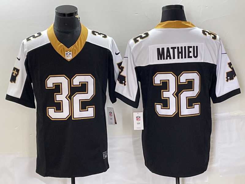 Men & Women & Youth New Orleans Saints #32 Tyrann Mathieu Black 2023 FUSE 1987 Legacy Vapor Stitched Jersey->new orleans saints->NFL Jersey